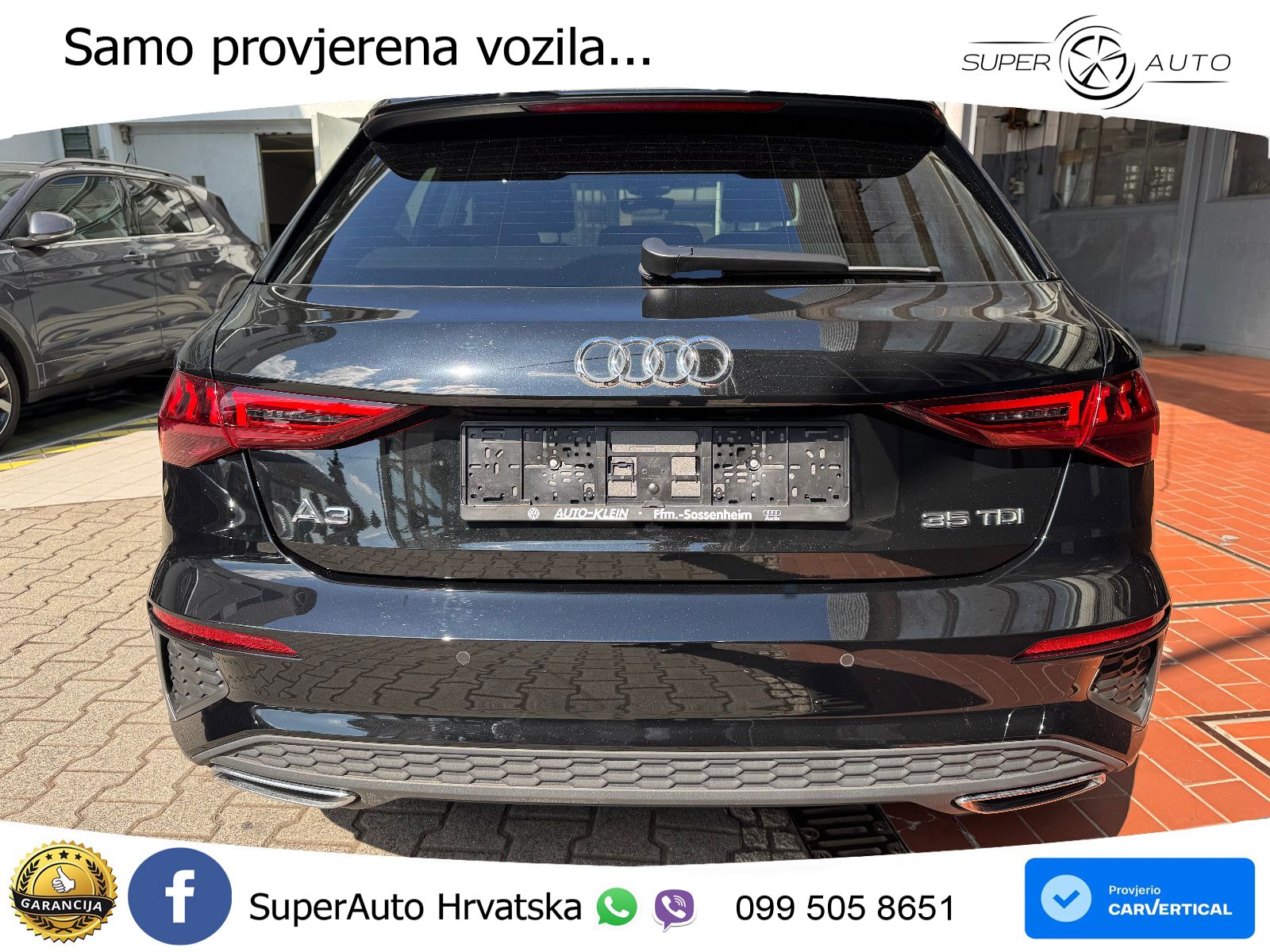 Audi A3 35 TDI (150 KS) S tronic S line