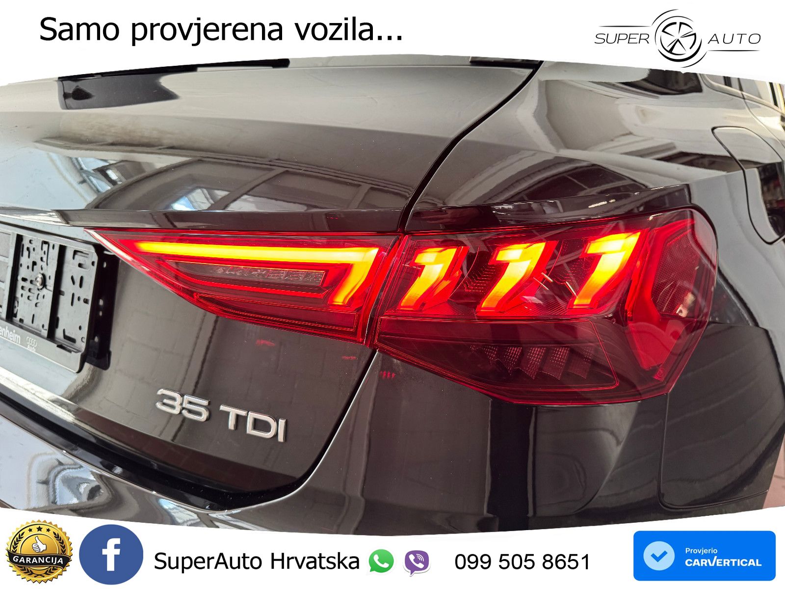 Audi A3 35 TDI (150 KS) S tronic S line