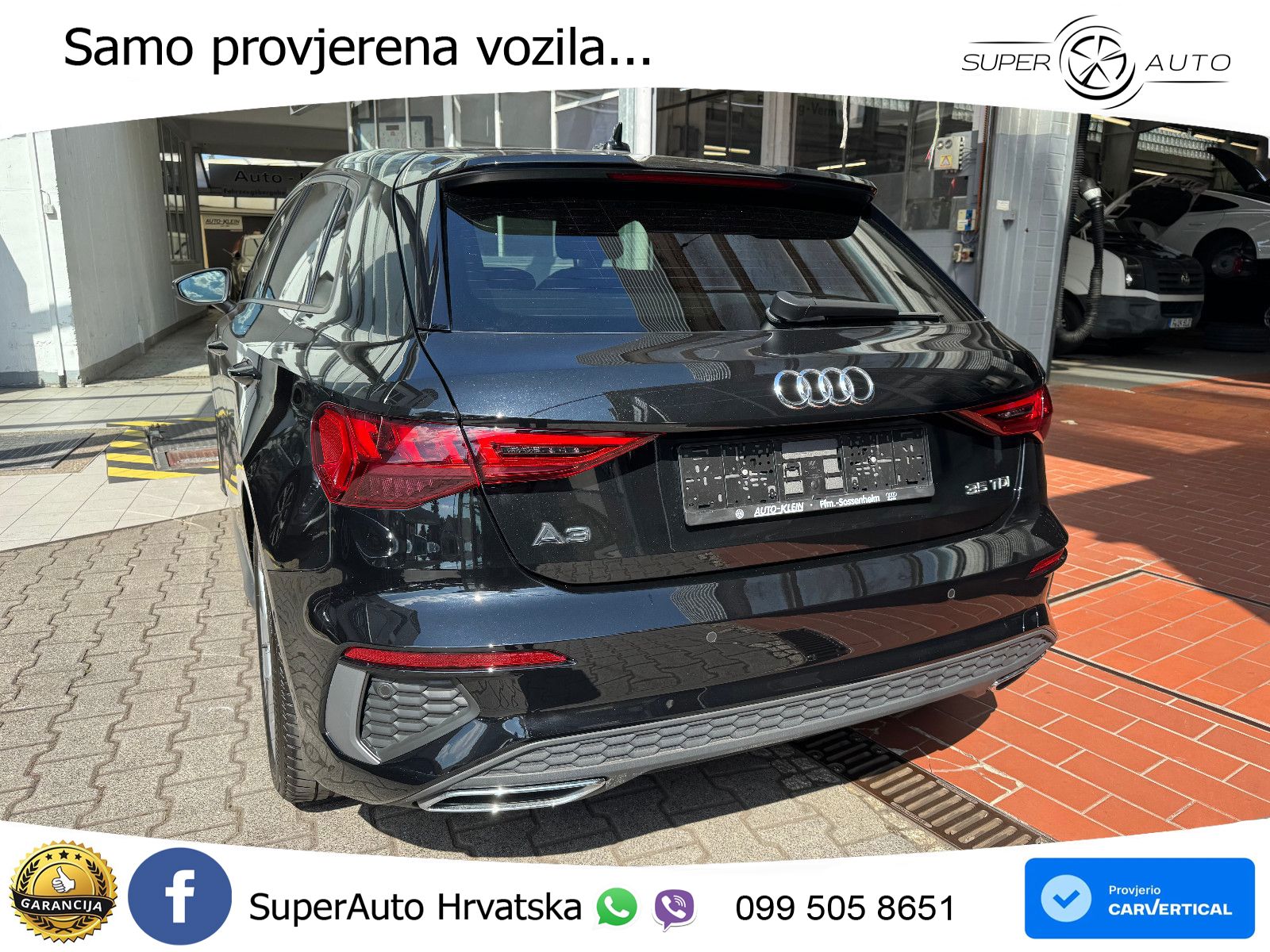 Audi A3 35 TDI (150 KS) S tronic S line