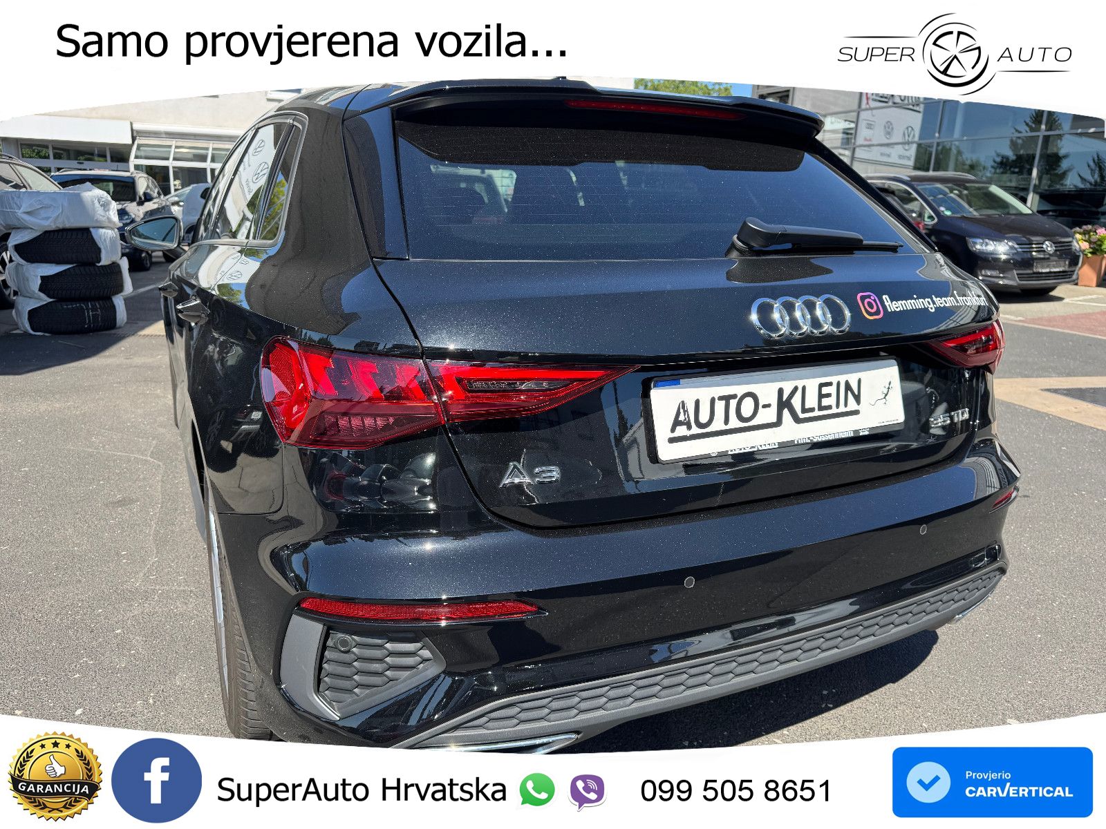 Audi A3 35 TDI (150 KS) S tronic S line