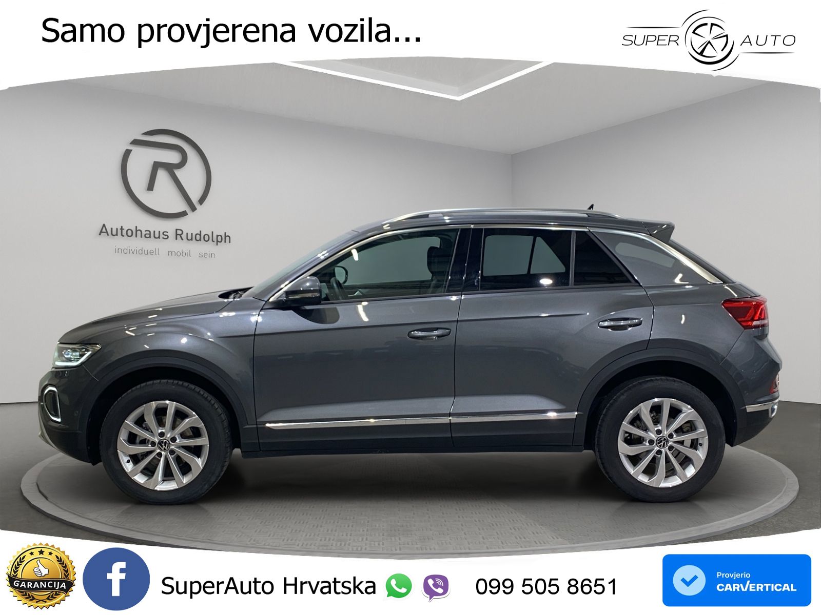 Volkswagen T-Roc 1.5 TSI (150 KS) DSG LED+GR SJED+ACC