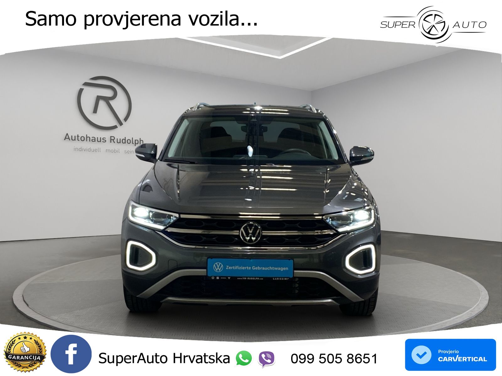 Volkswagen T-Roc 1.5 TSI (150 KS) DSG LED+GR SJED+ACC