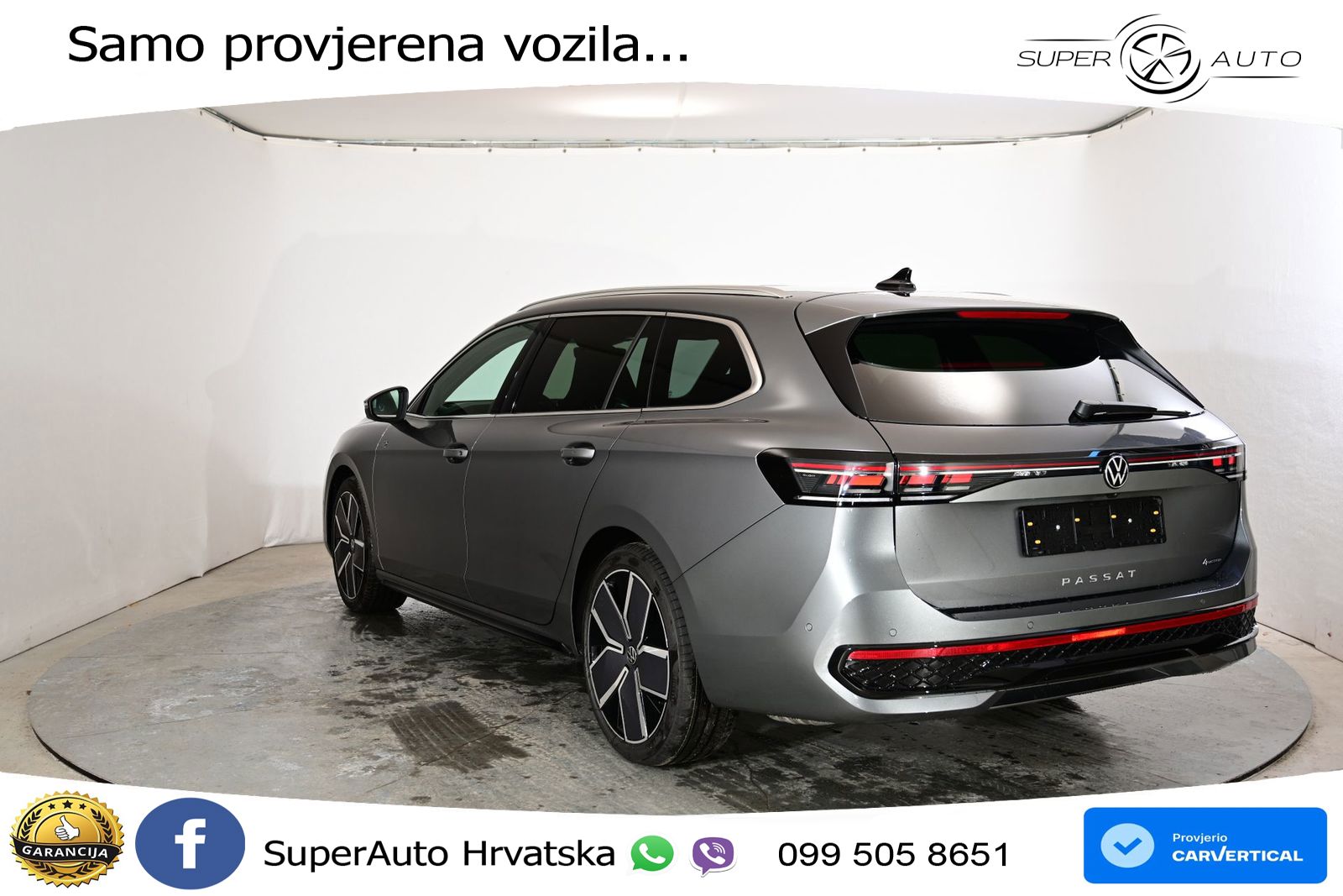 Volkswagen Passat Variant 2.0 TSI (265 KS) 4MOTION DSG R-Line LED+GR SJED+ACC