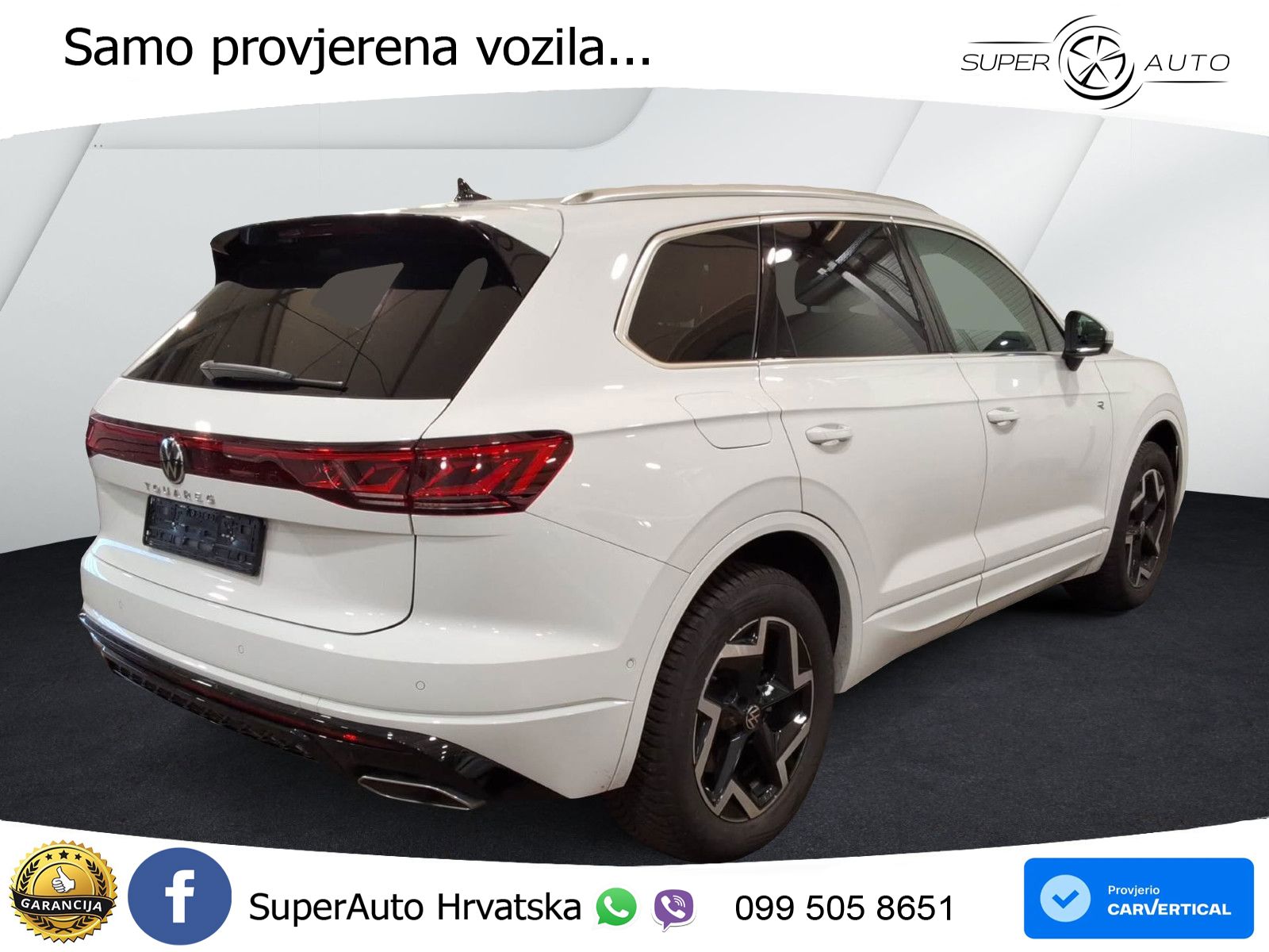 Volkswagen Touareg 3.0 V6 TDI (231 KS) 4MOTION Tiptronic R-Line ZRAČNI+ACC+4xGR SJED+KAM