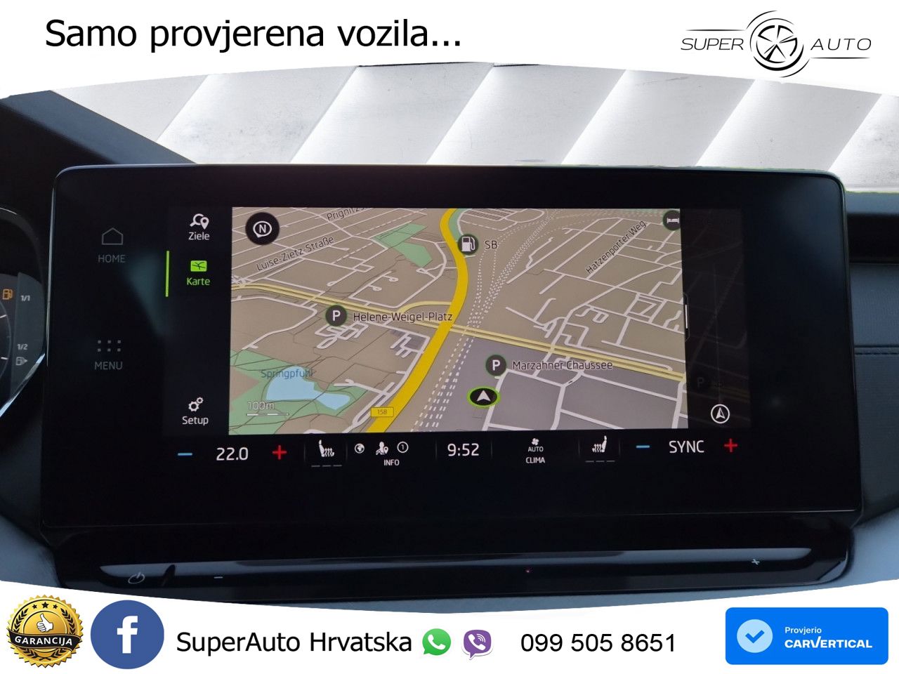 Škoda Octavia Combi 2.0 TDI (150 KS) DSG LED+GR SJED+ACC