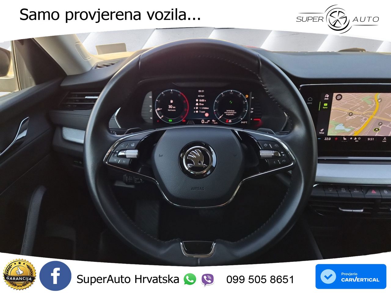 Škoda Octavia Combi 2.0 TDI (150 KS) DSG LED+GR SJED+ACC