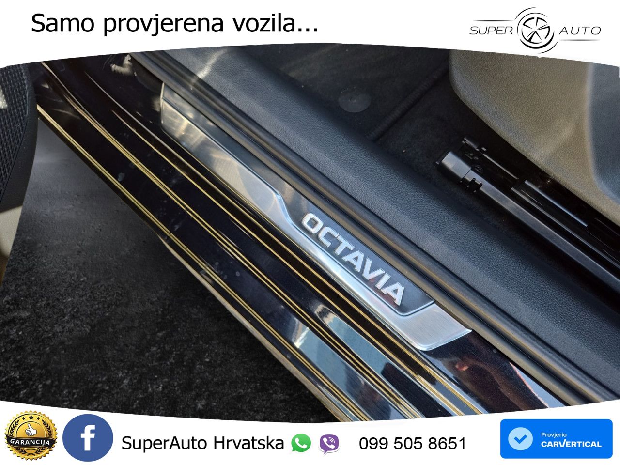 Škoda Octavia Combi 2.0 TDI (150 KS) DSG LED+GR SJED+ACC