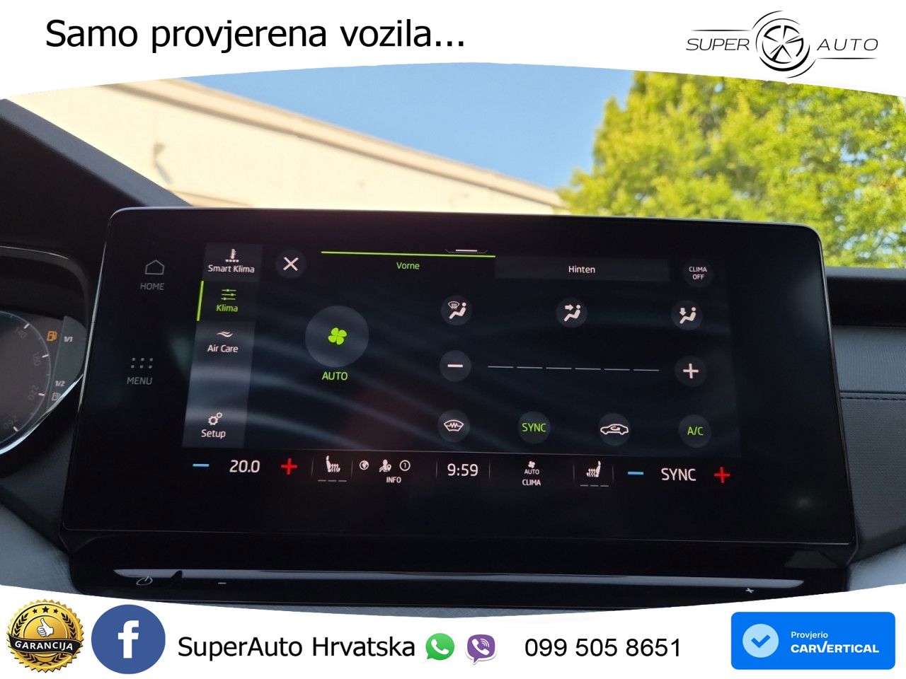Škoda Octavia Combi 2.0 TDI (150 KS) DSG LED+GR SJED+ACC