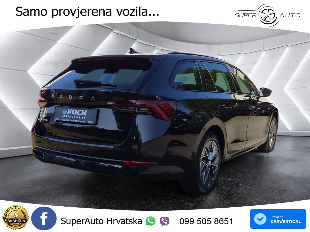 Škoda Octavia Combi 2.0 TDI (150 KS) DSG LED+GR SJED+ACC