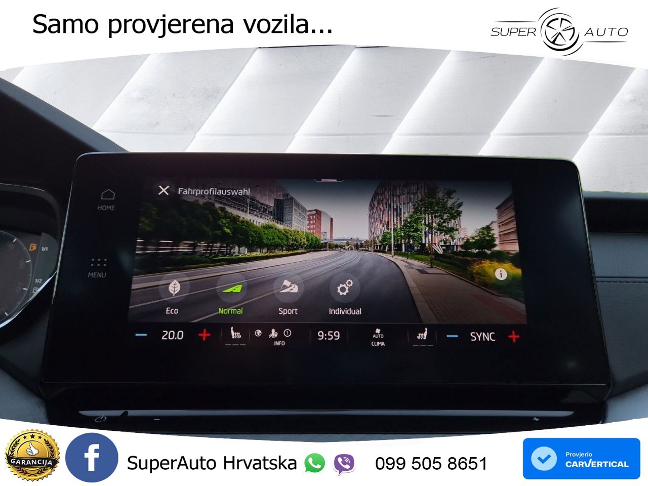 Škoda Octavia Combi 2.0 TDI (150 KS) DSG LED+GR SJED+ACC