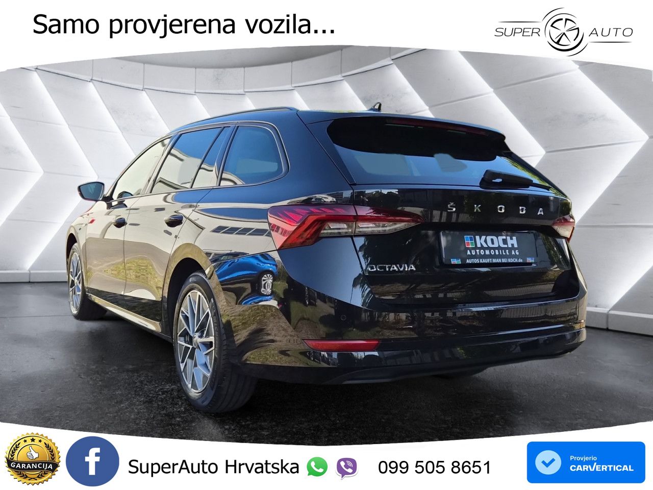 Škoda Octavia Combi 2.0 TDI (150 KS) DSG LED+GR SJED+ACC