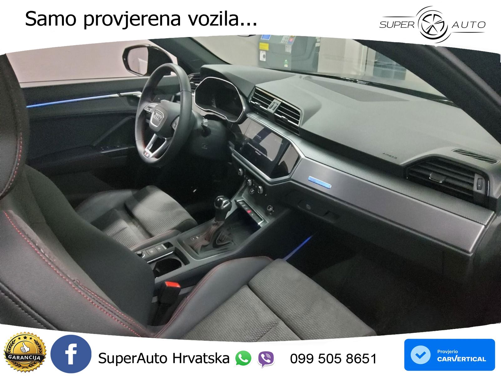 Audi Q3 Sportback 45 TFSIe (245 KS) S tronic S line MATRIX+GR SJED+KAM