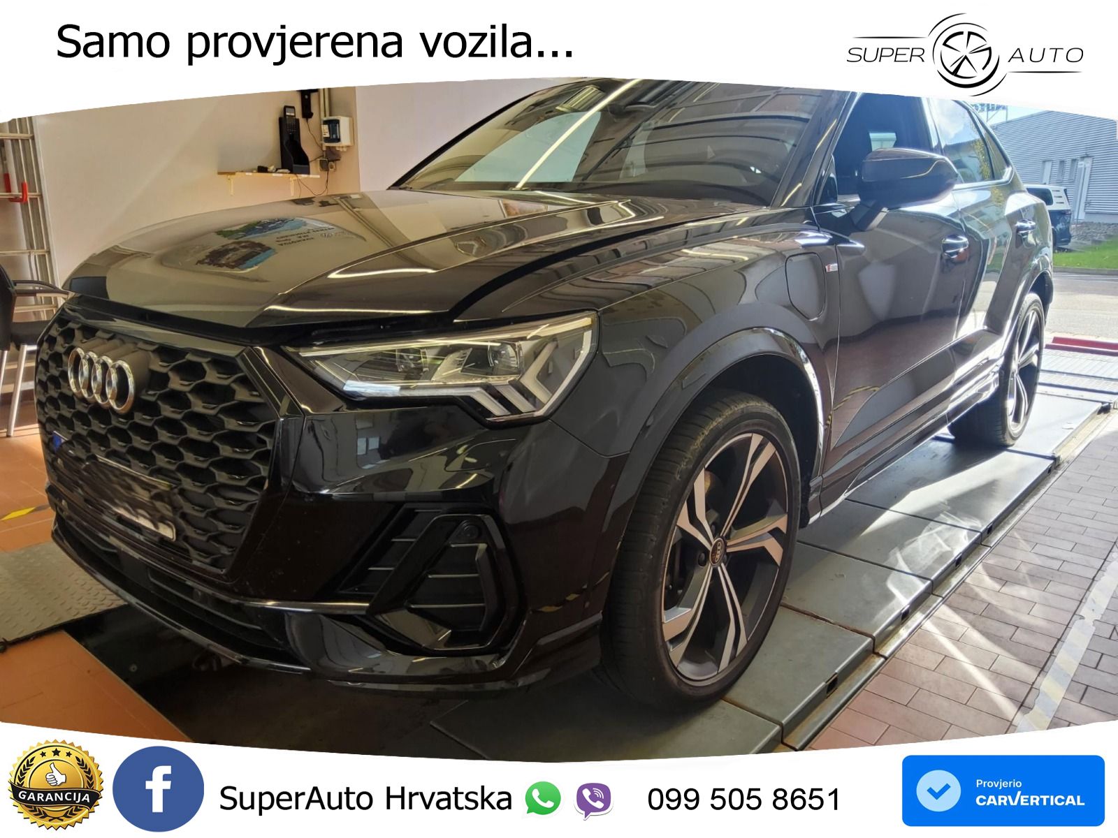 Audi Q3 Sportback 45 TFSIe (245 KS) S tronic S line MATRIX+GR SJED+KAM