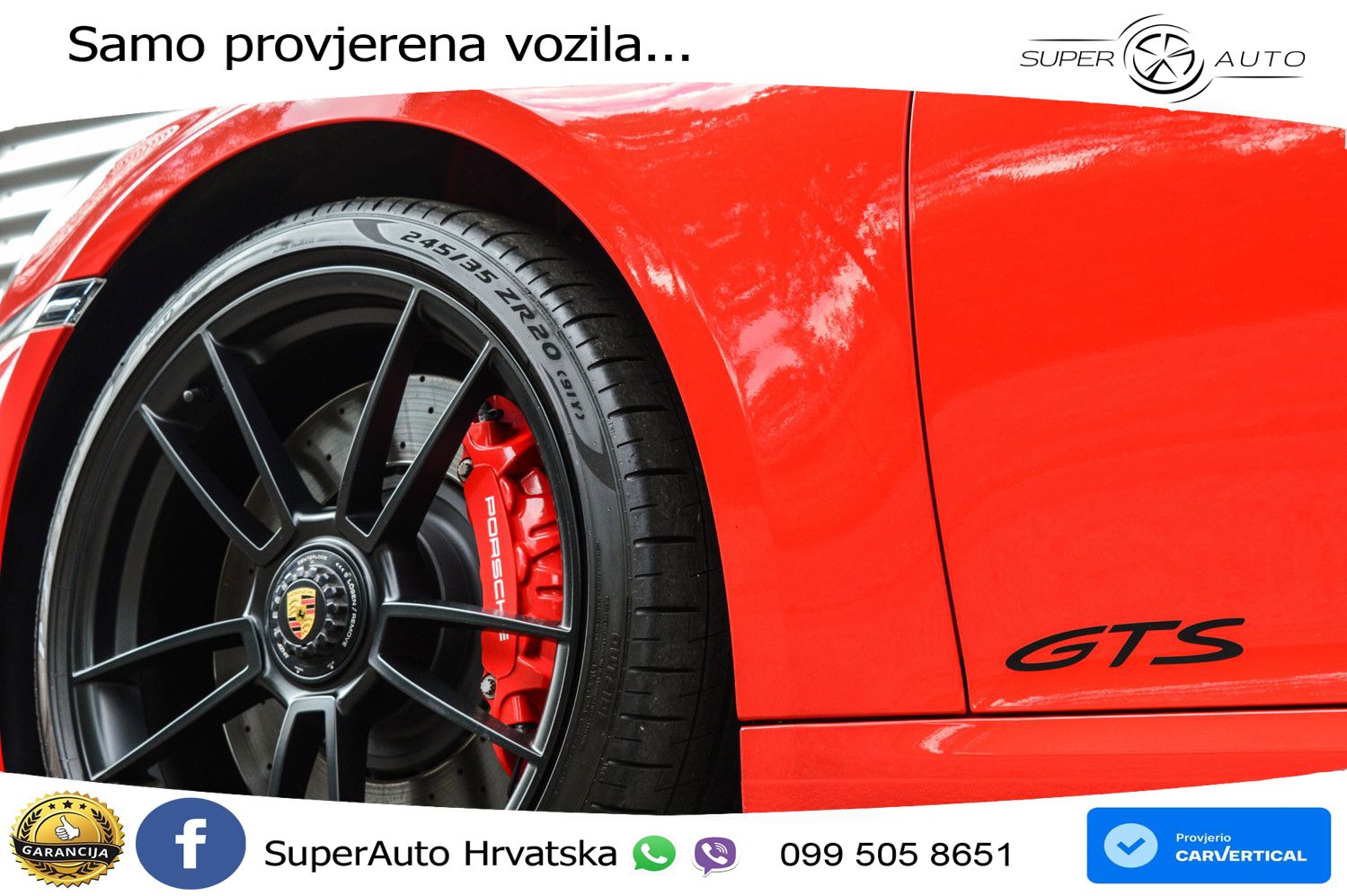 Porsche 911 Targa 4 GTS 3.0 (480 KS) PDK