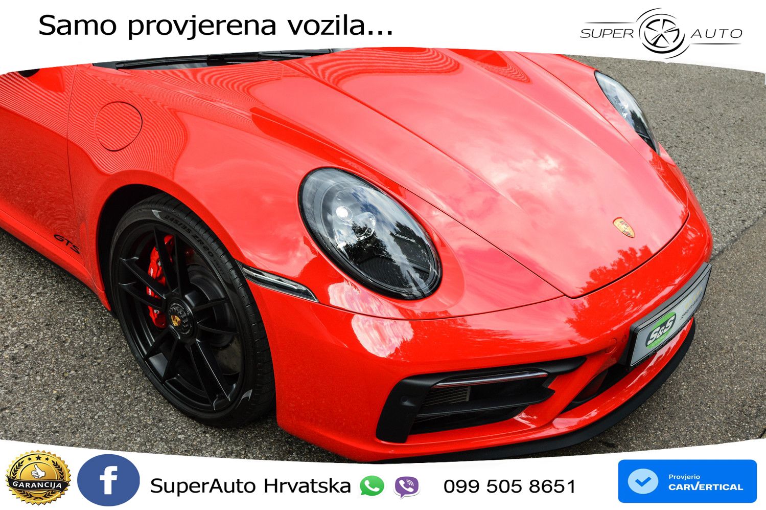 Porsche 911 Targa 4 GTS 3.0 (480 KS) PDK