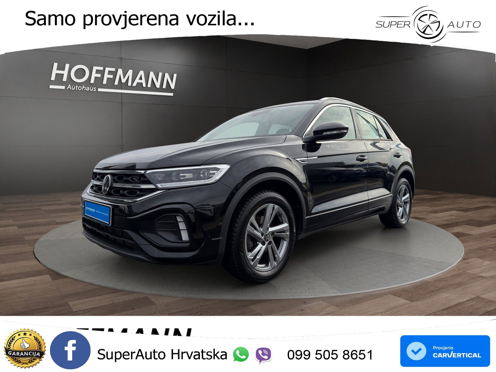 Volkswagen T-Roc 1.5 TSI (150 KS) R-Line LED+GR SJED+ACC