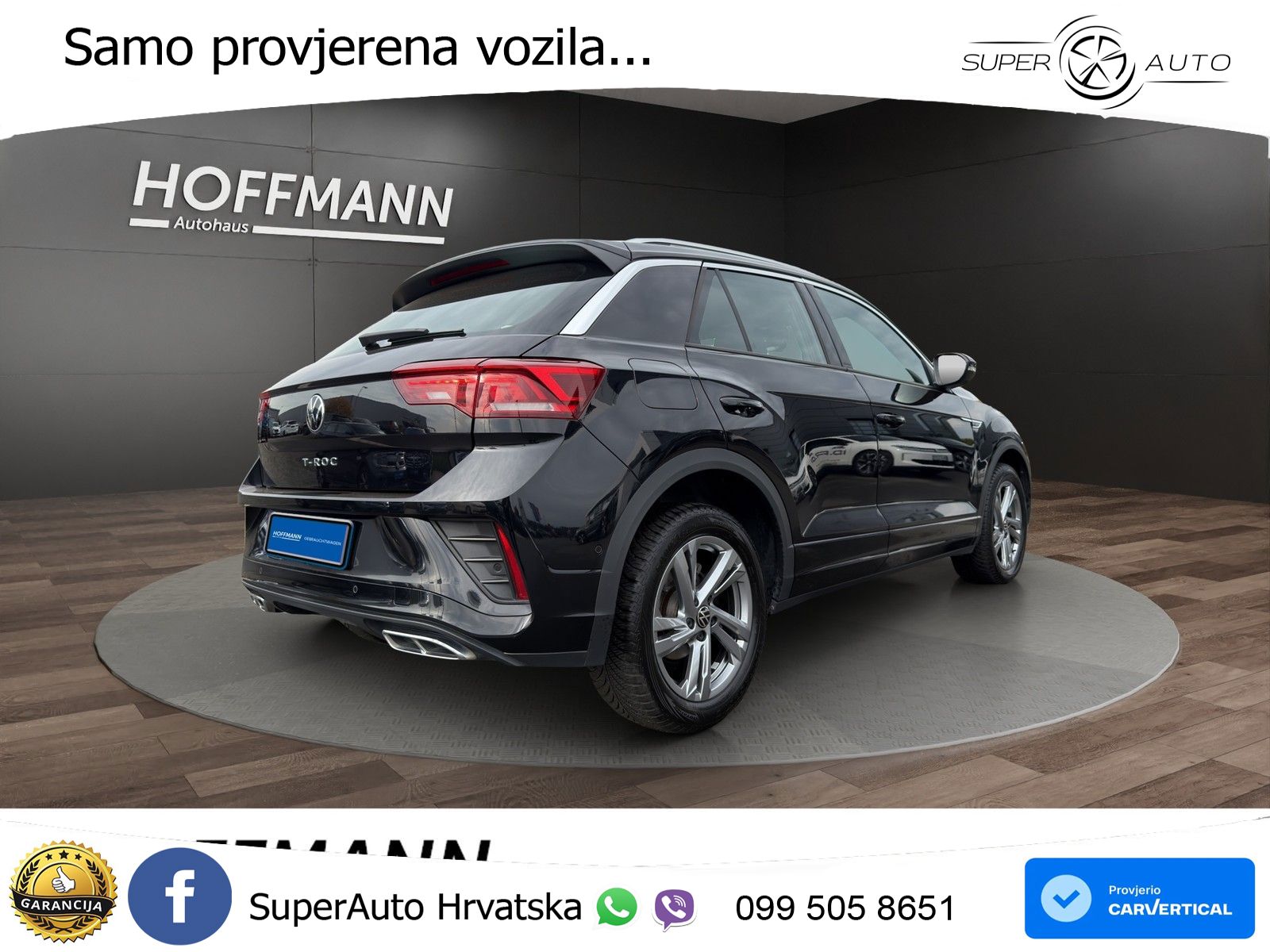 Volkswagen T-Roc 1.5 TSI (150 KS) R-Line LED+GR SJED+ACC