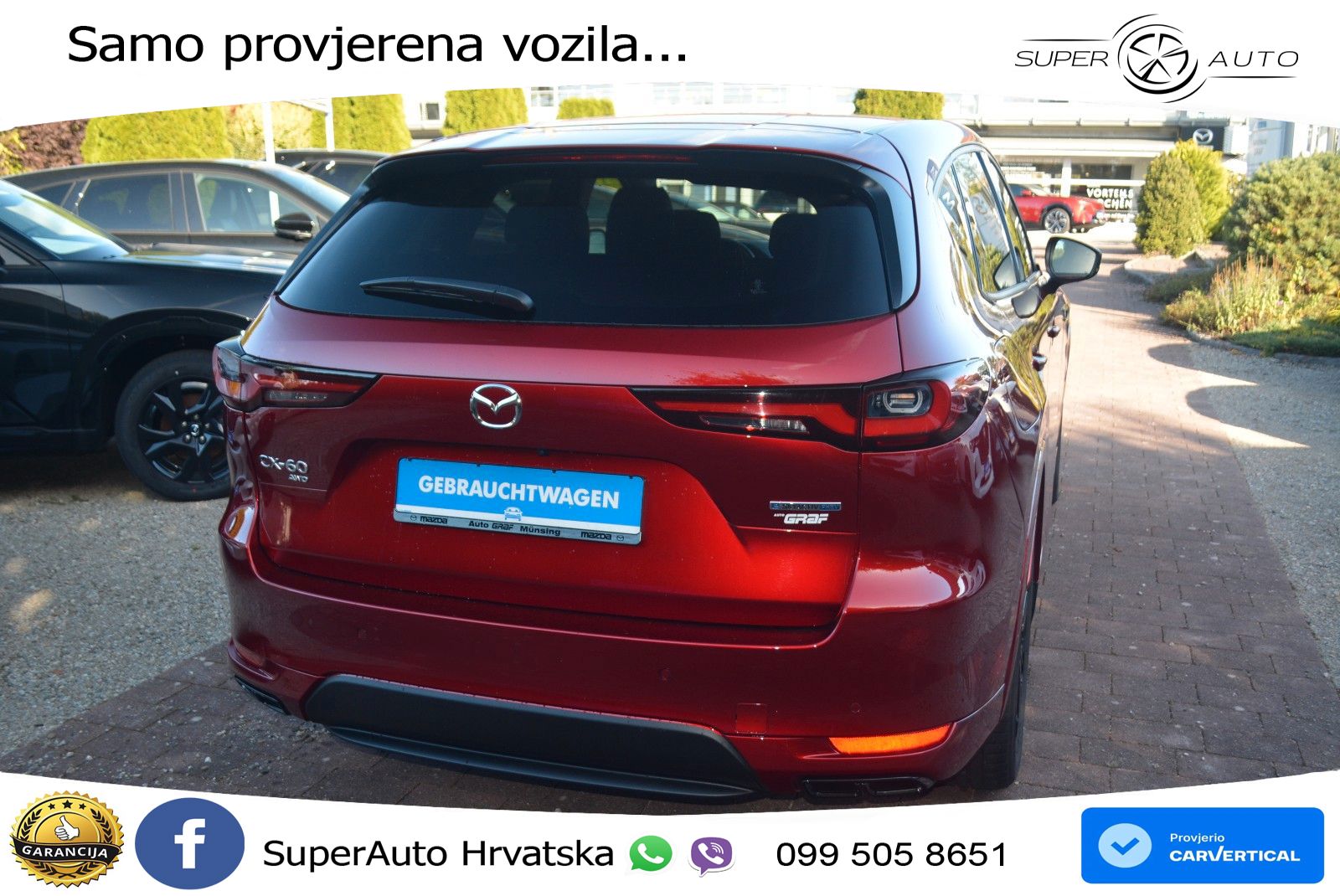 Mazda CX-60 2.5 e-Skyactiv (328 KS) AWD Automatic LED+GR SJED+ACC