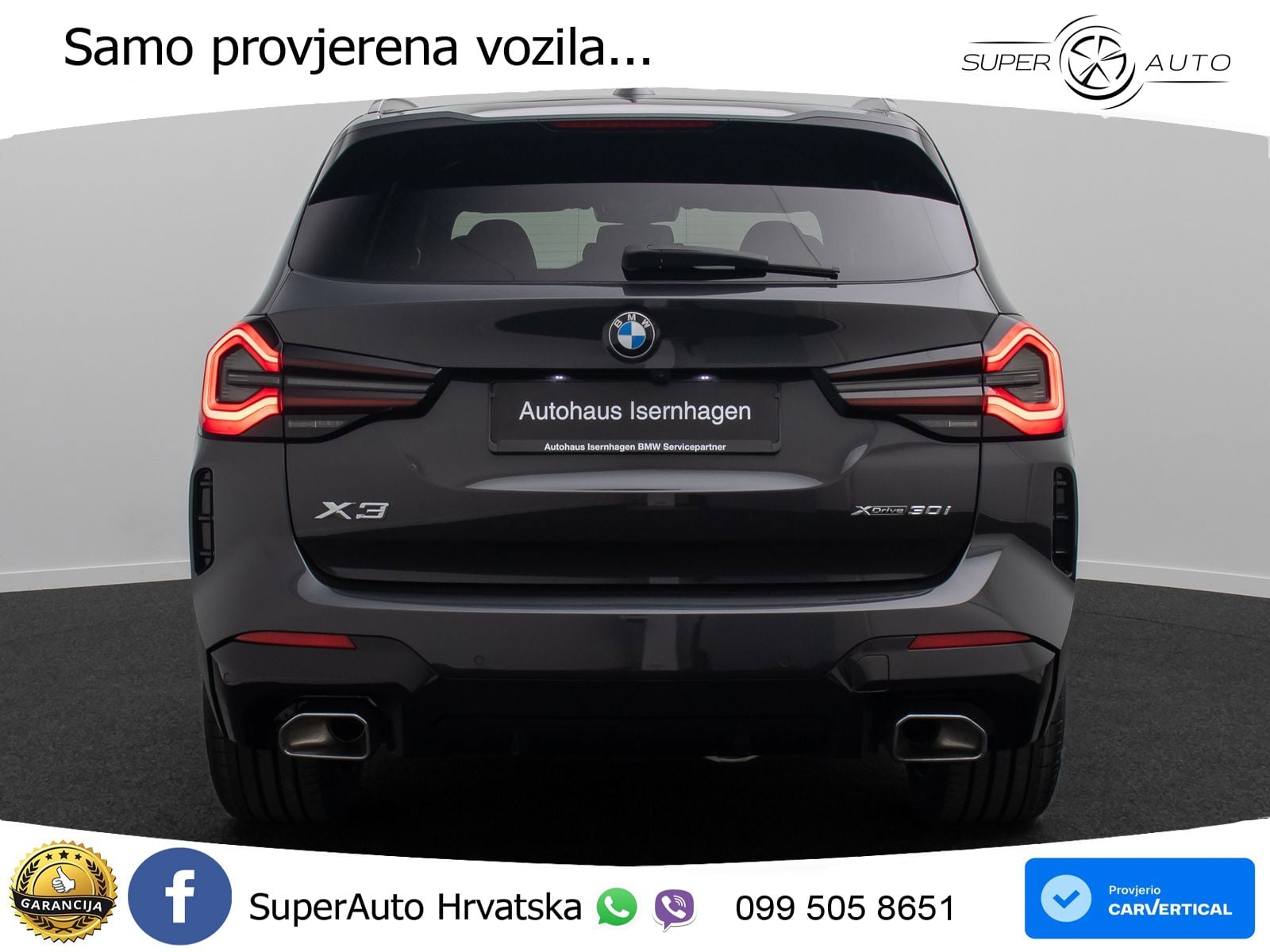 BMW X3 30i sDrive Steptronic LED+GR SJED+ACC