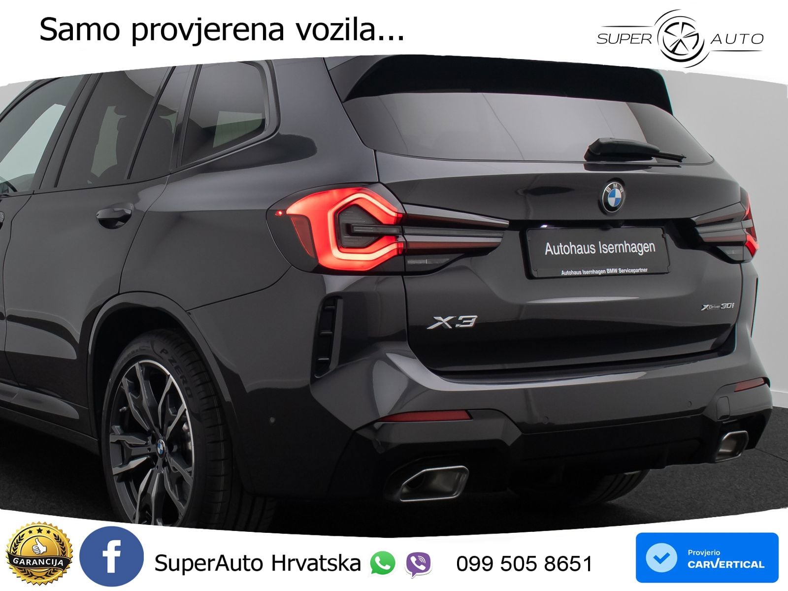 BMW X3 30i sDrive Steptronic LED+GR SJED+ACC