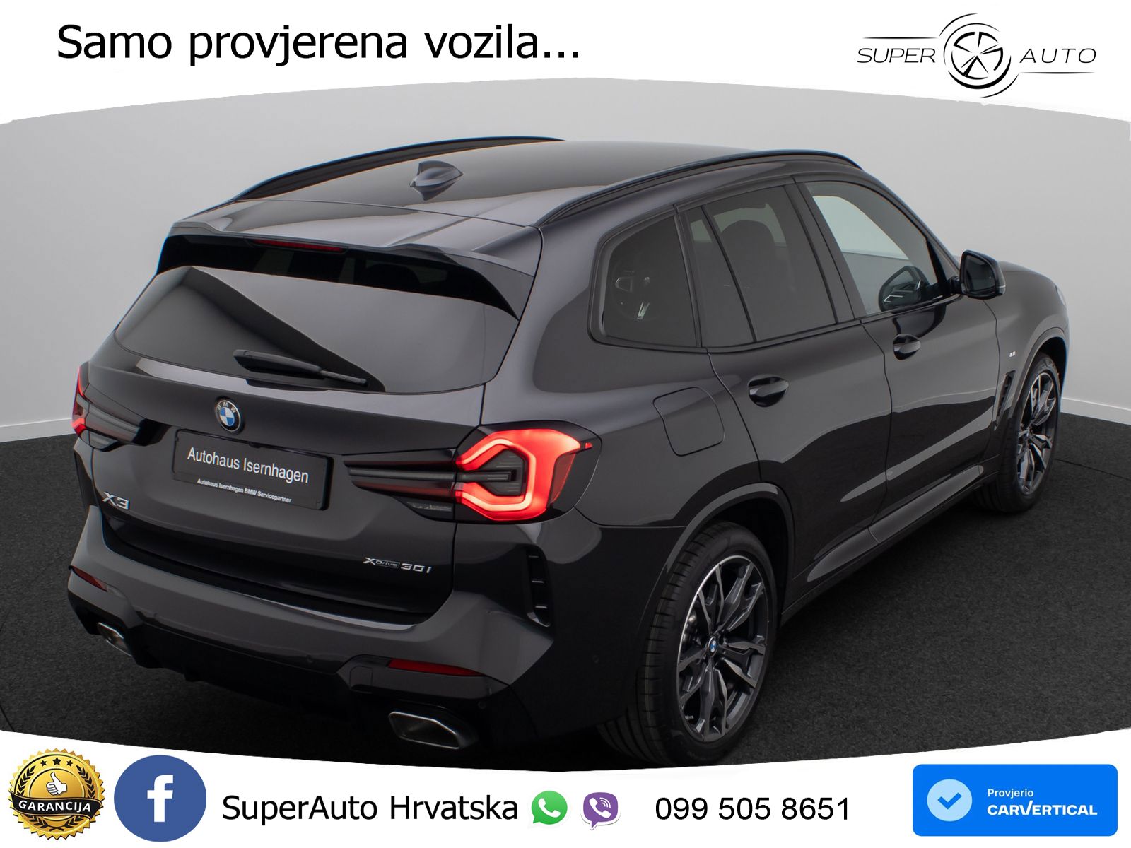BMW X3 30i sDrive Steptronic LED+GR SJED+ACC