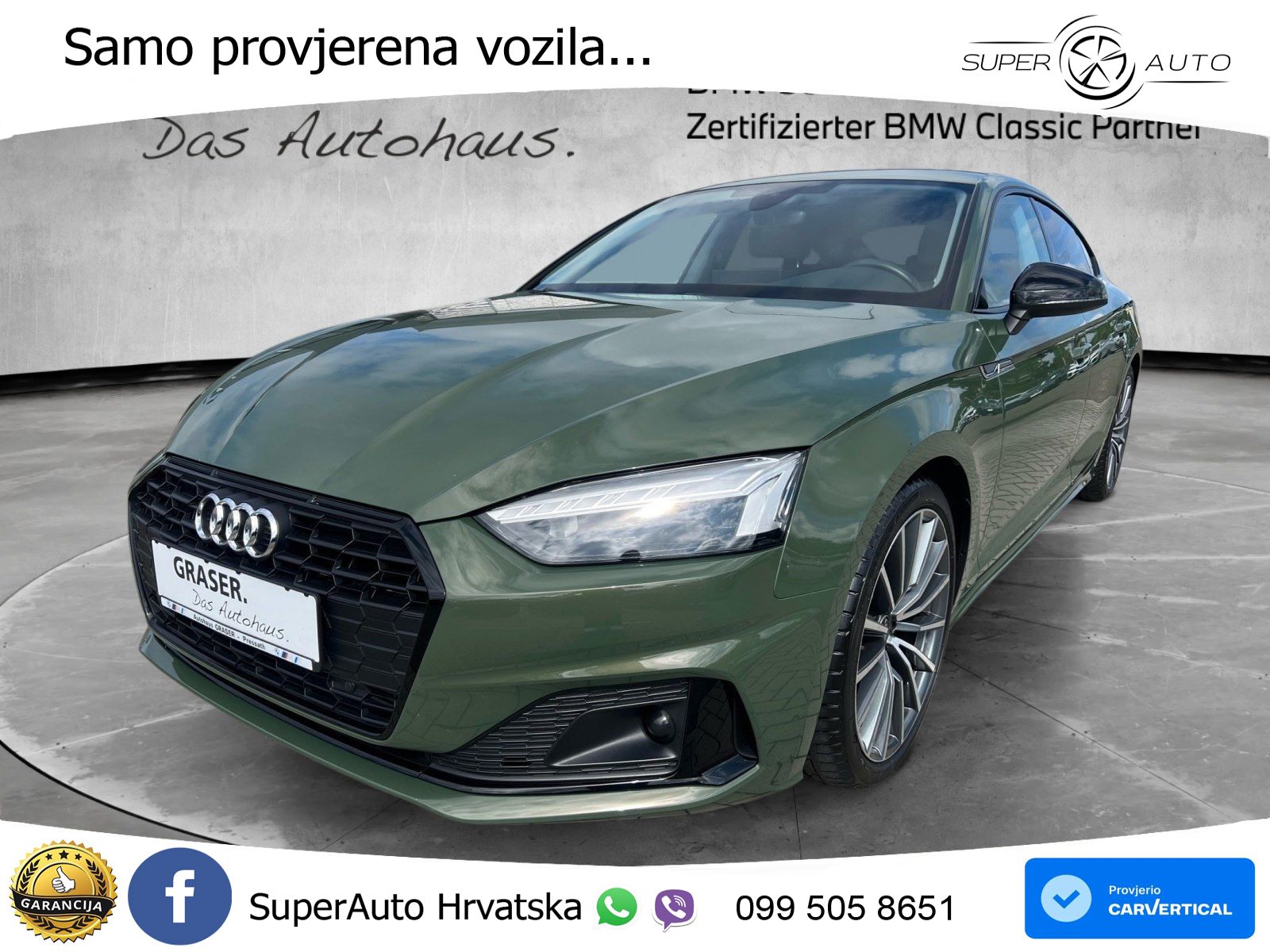 Audi A5 Sportback 35 TFSI (150 KS) S tronic advanced