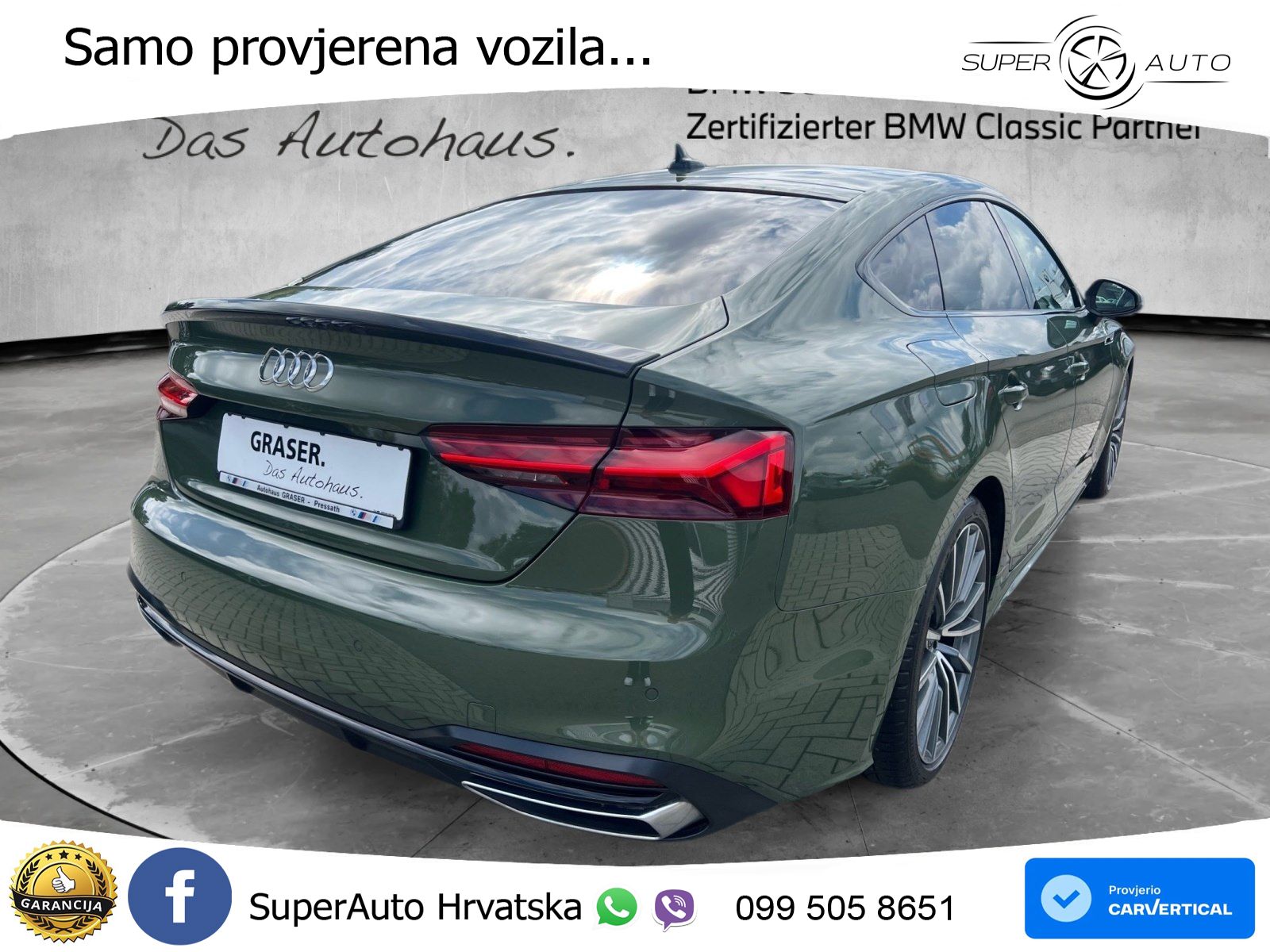 Audi A5 Sportback 35 TFSI (150 KS) S tronic advanced