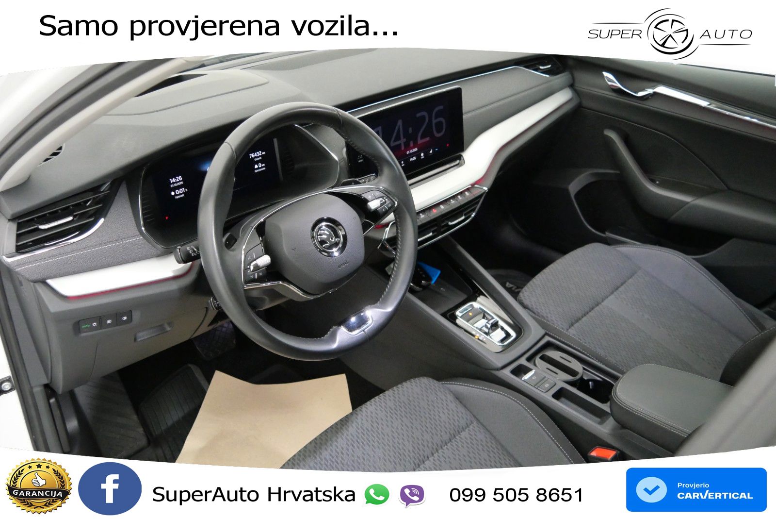 Škoda Octavia Combi 2.0 TDI (150 KS) DSG LED+GR SJED+ACC
