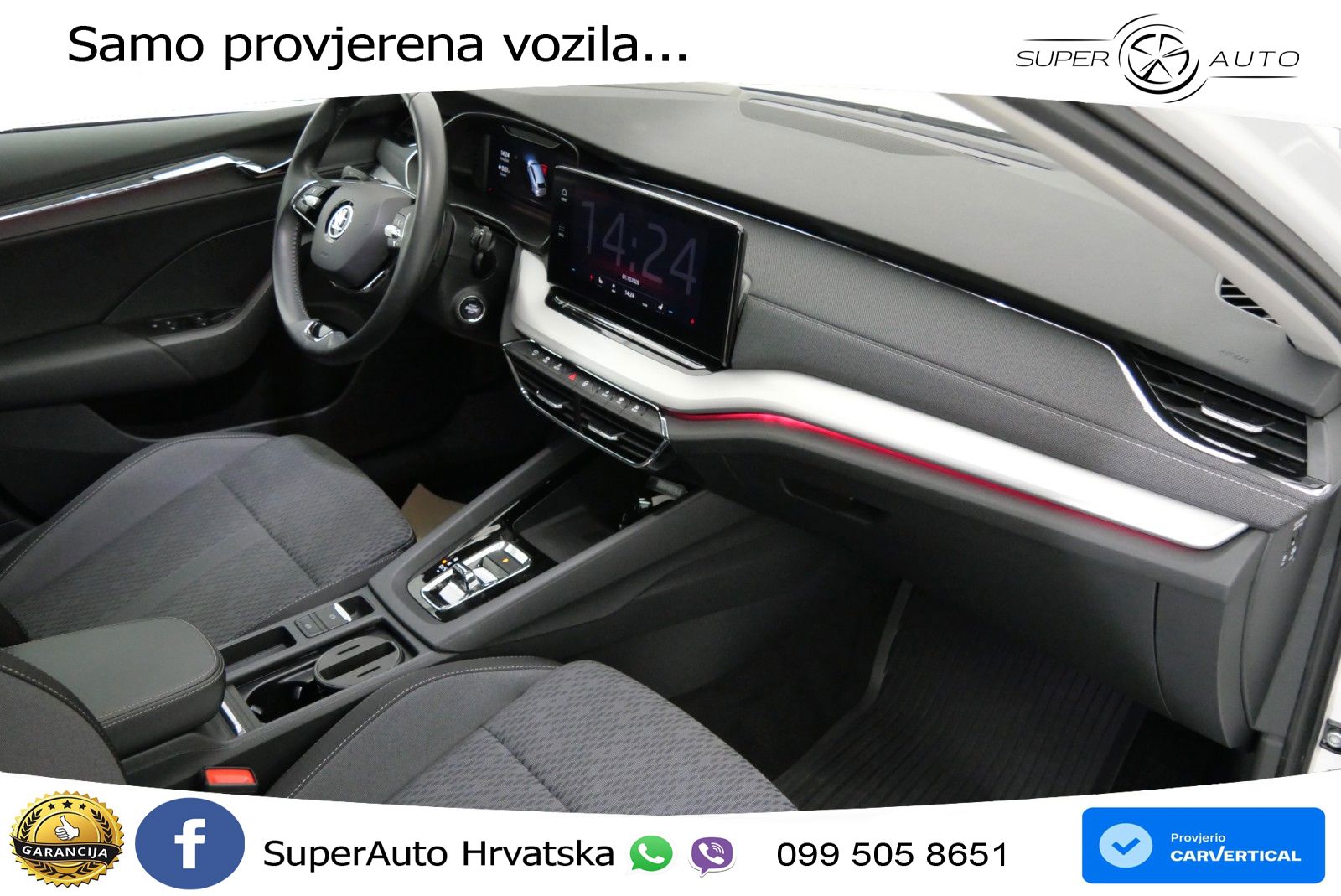 Škoda Octavia Combi 2.0 TDI (150 KS) DSG LED+GR SJED+ACC