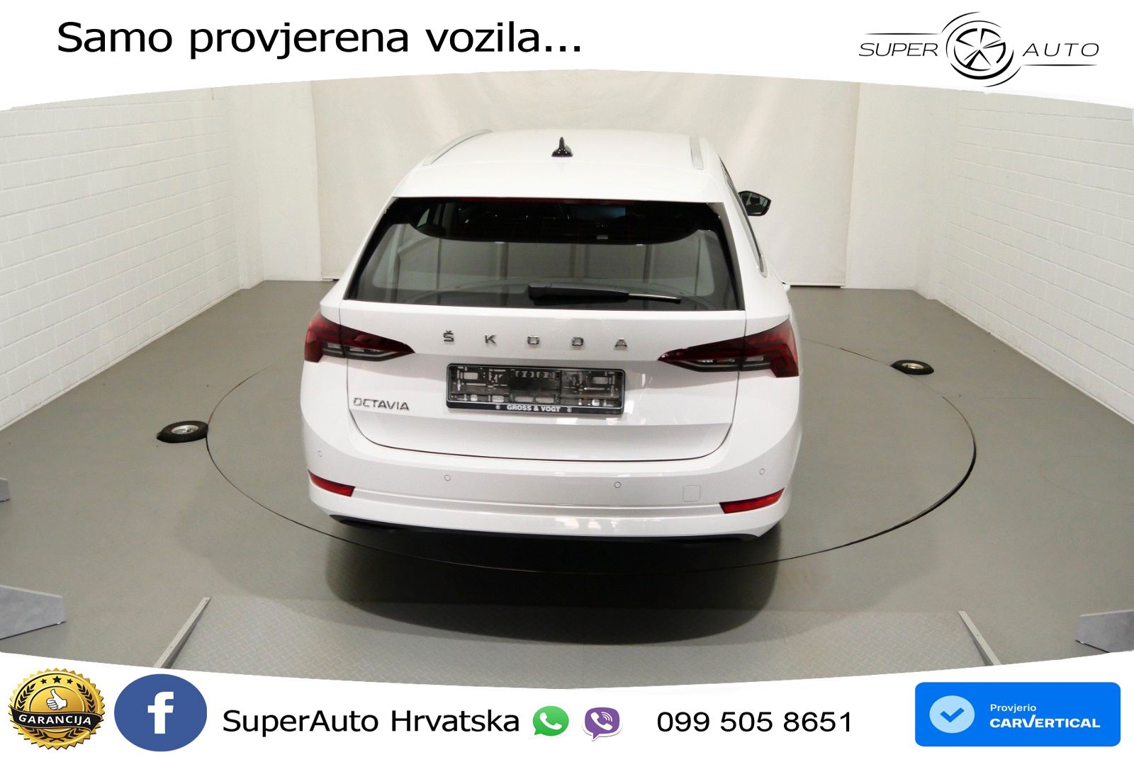 Škoda Octavia Combi 2.0 TDI (150 KS) DSG LED+GR SJED+ACC