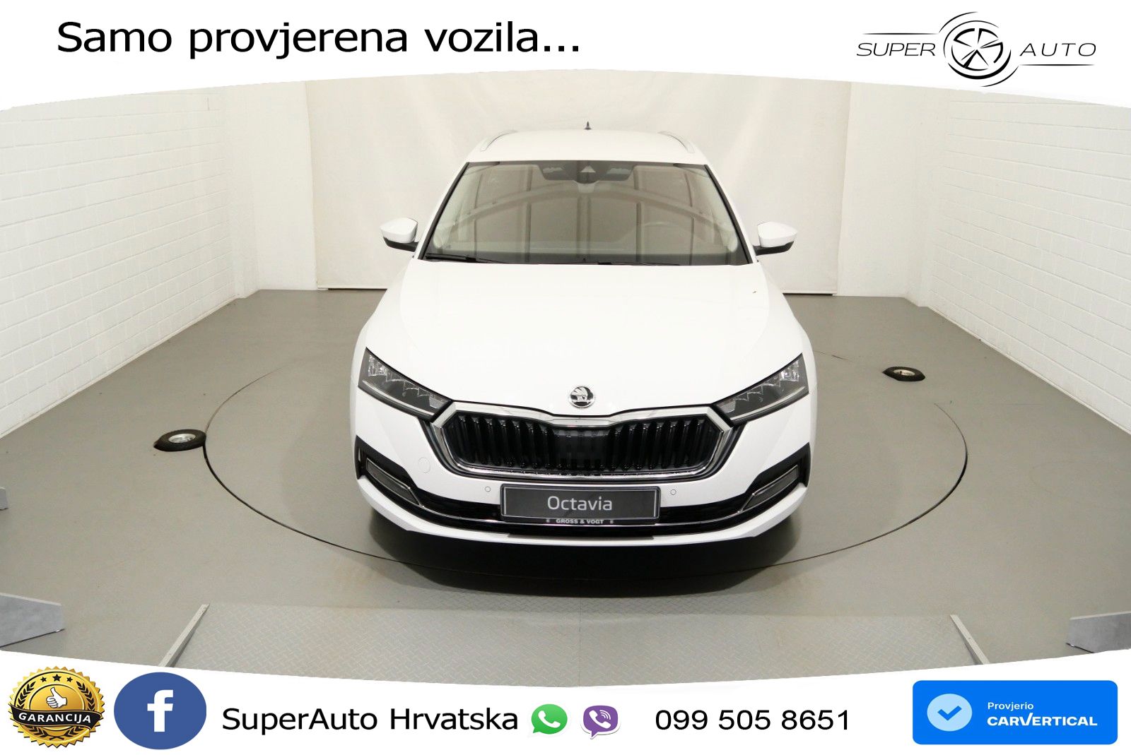 Škoda Octavia Combi 2.0 TDI (150 KS) DSG LED+GR SJED+ACC