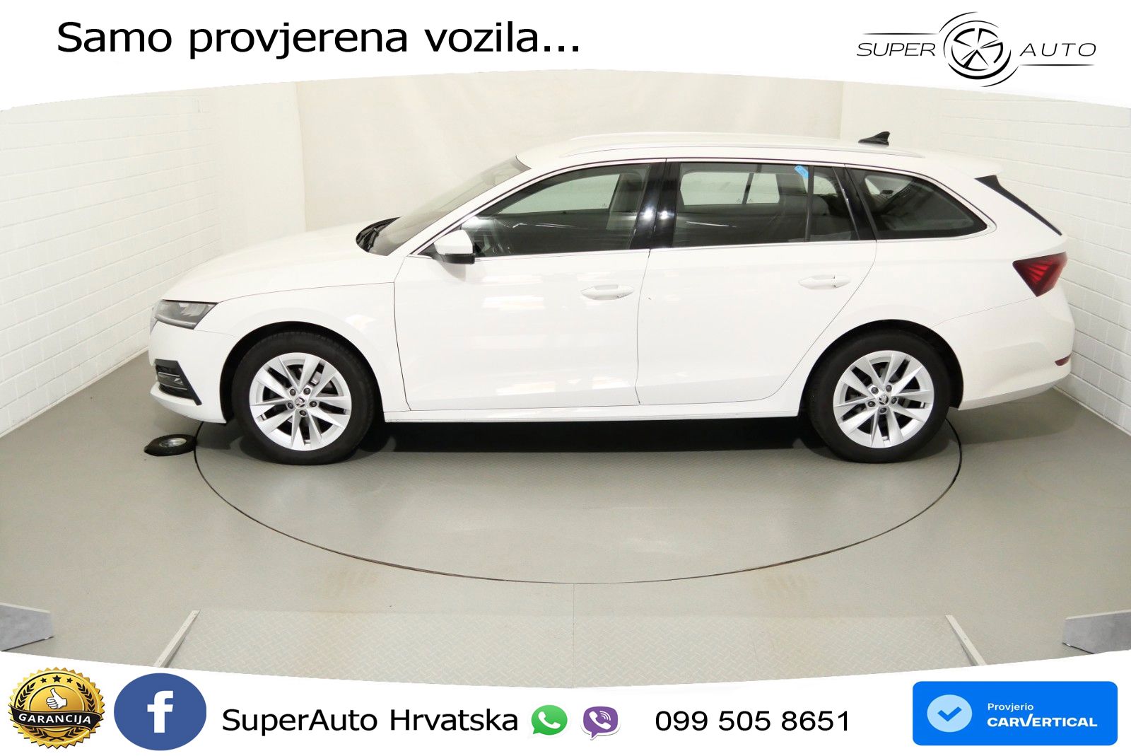 Škoda Octavia Combi 2.0 TDI (150 KS) DSG LED+GR SJED+ACC