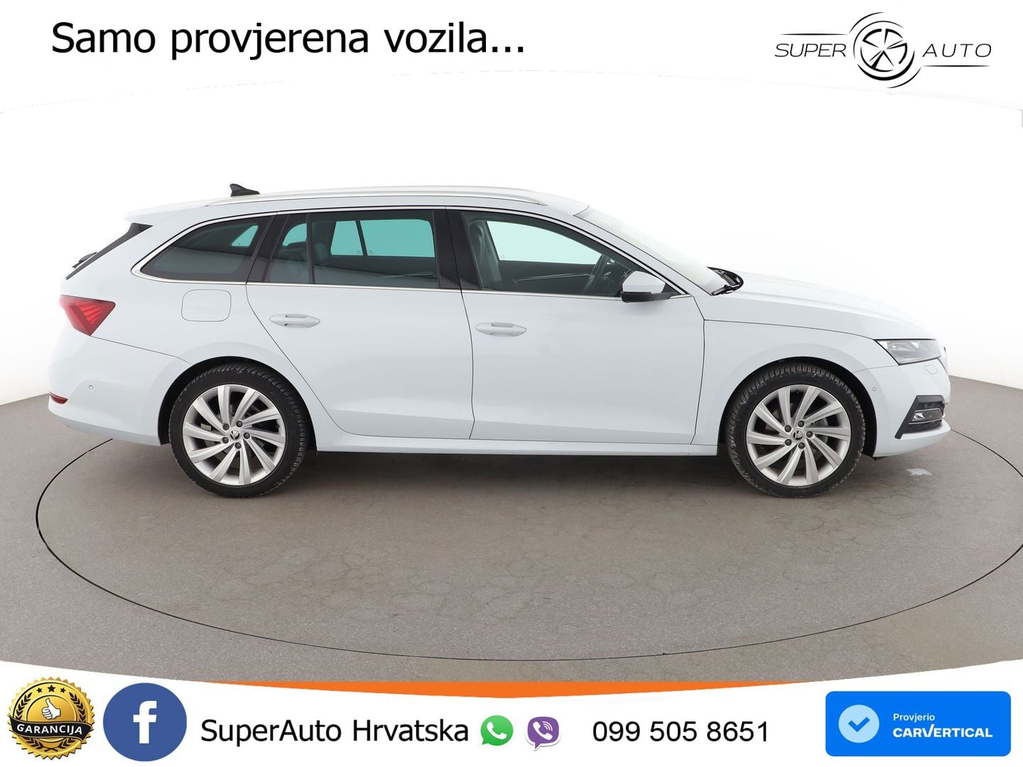 Škoda Octavia Combi 2.0 TDI (150 KS) DSG LED+GR SJED+ACC