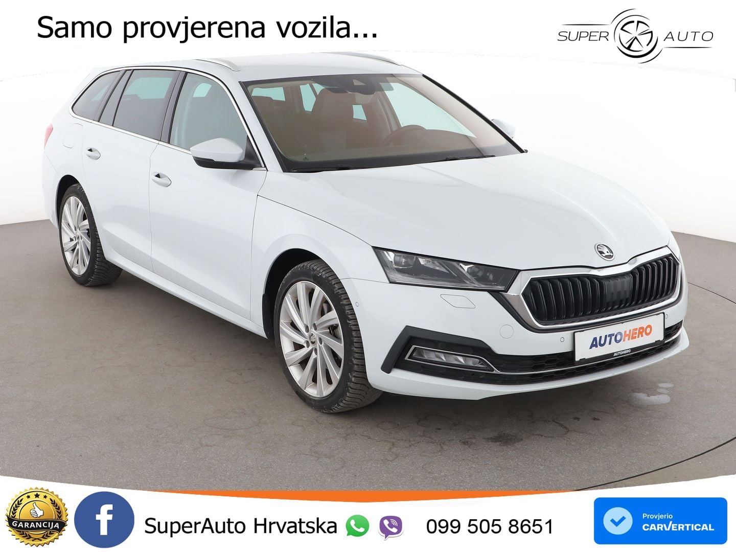 Škoda Octavia Combi 2.0 TDI (150 KS) DSG LED+GR SJED+ACC