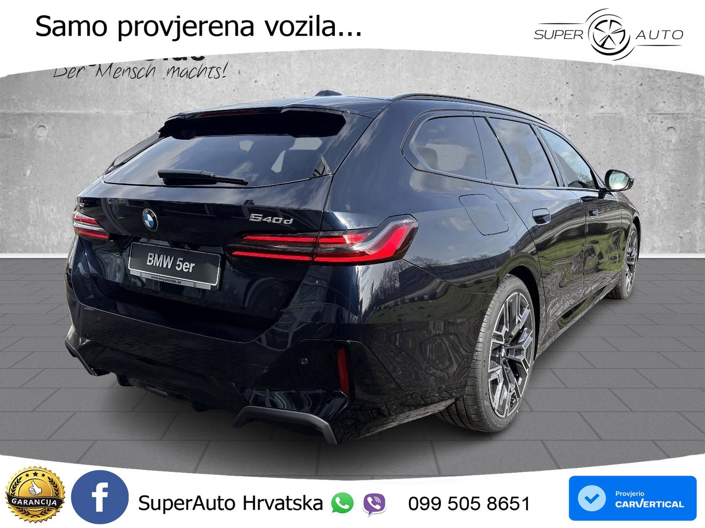 BMW 540d Touring (303 KS) xDrive Steptronic M Sport LED+GR SJED+ACC