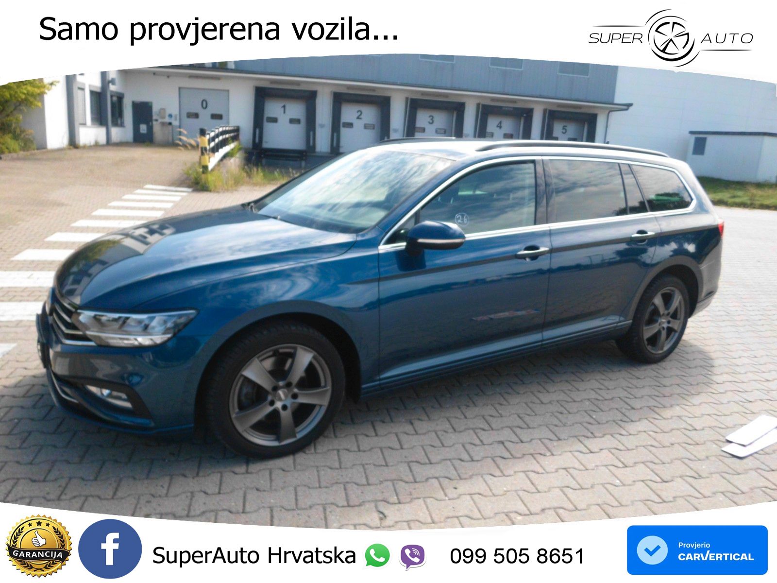 Volkswagen Passat Variant 2.0 TDI (150 KS) DSG Business LED+GR SJED+ACC