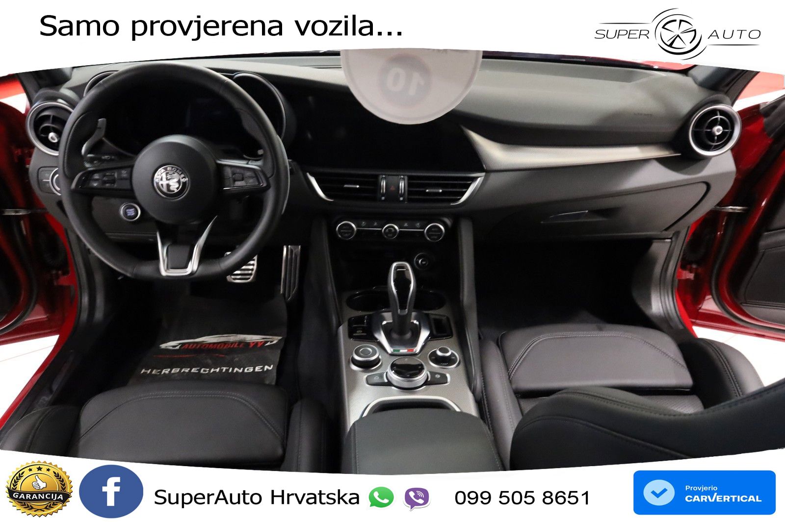 Alfa Romeo Giulia 2.0 Turbo (280 KS) Q4 Automatic LED+GR SJED+ACC