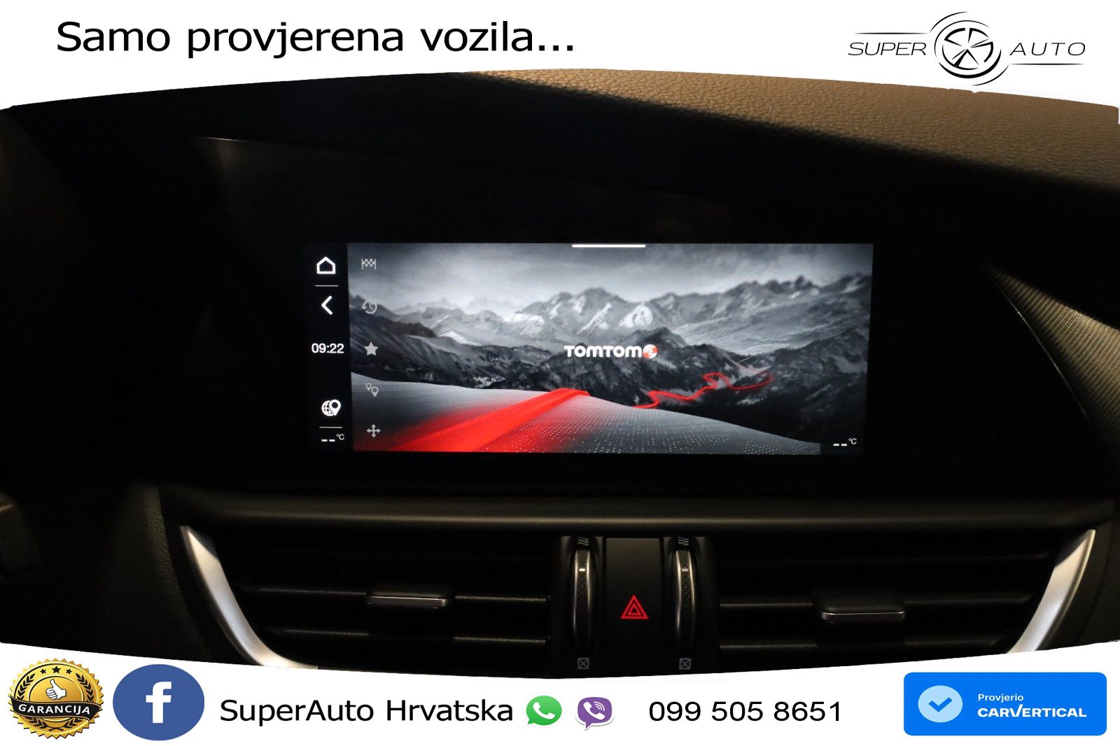 Alfa Romeo Giulia 2.0 Turbo (280 KS) Q4 Automatic LED+GR SJED+ACC