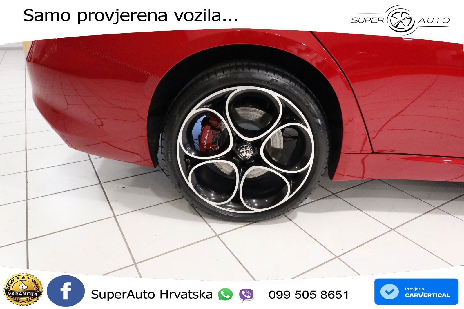 Alfa Romeo Giulia 2.0 Turbo (280 KS) Q4 Automatic LED+GR SJED+ACC