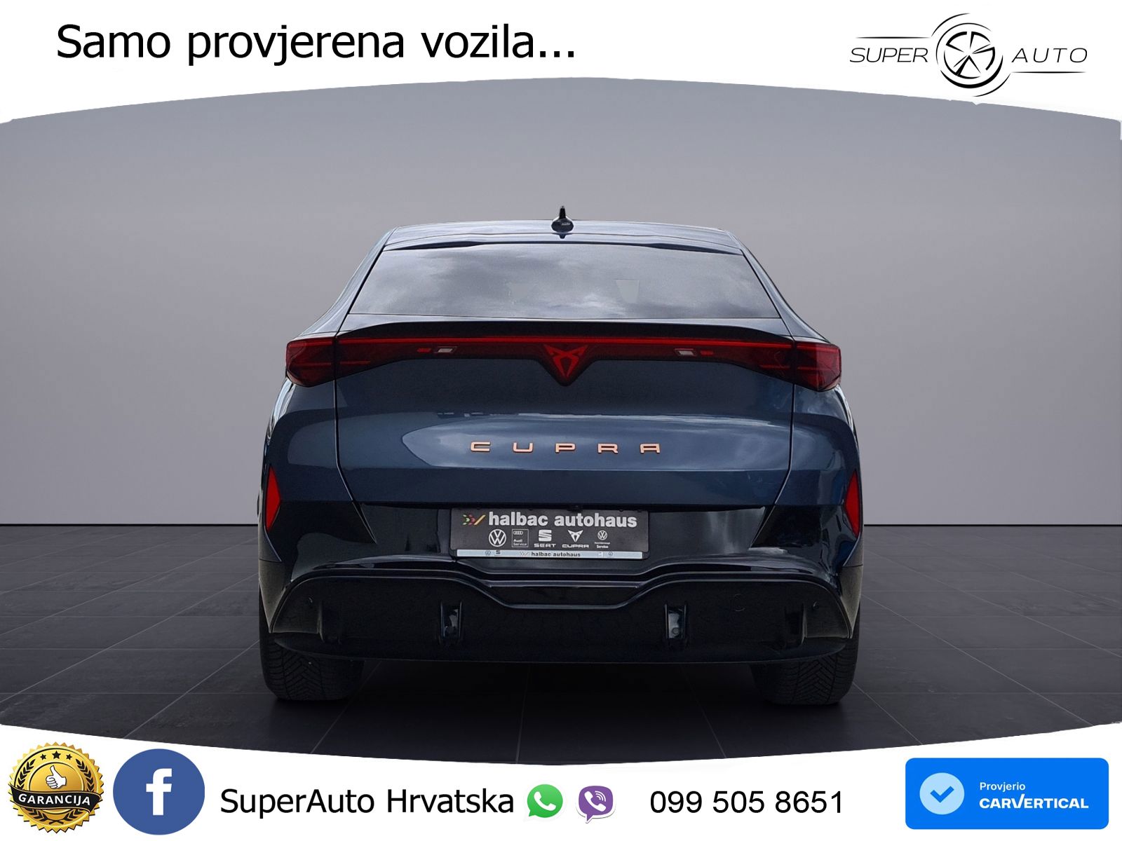 Cupra Tavascan 82 kWh (286 KS) LED+GR SJED+ACC