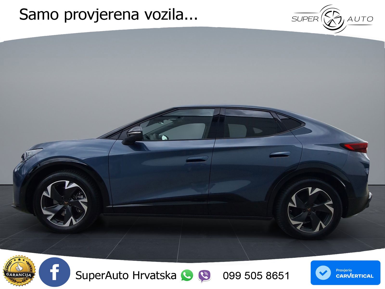 Cupra Tavascan 82 kWh (286 KS) LED+GR SJED+ACC