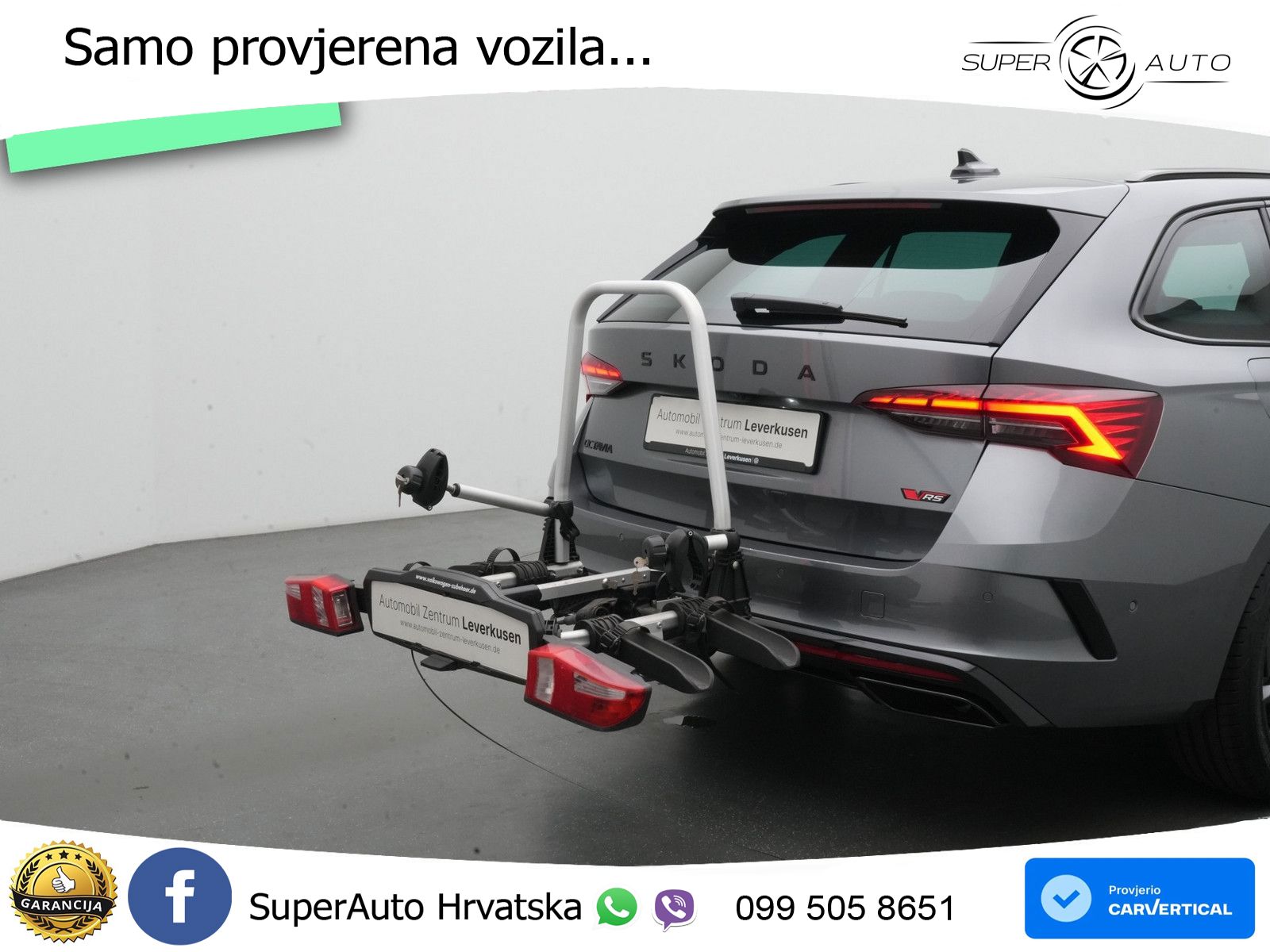 Škoda Octavia Combi RS 2.0 TSI (265 KS) DSG MATRIX+GR SJED+KAM