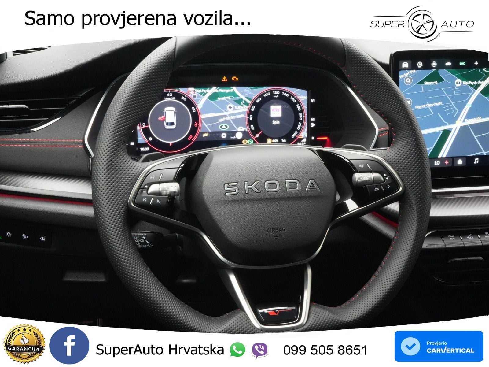 Škoda Octavia Combi RS 2.0 TSI (265 KS) DSG MATRIX+GR SJED+KAM