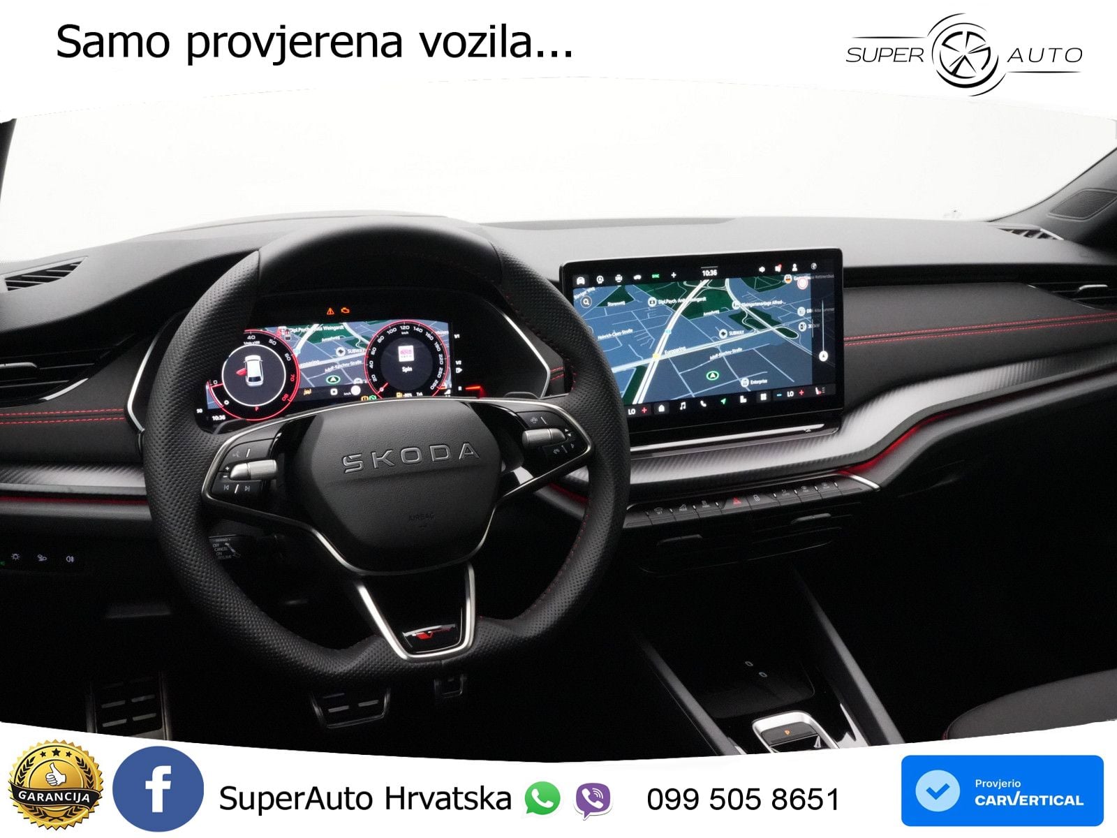 Škoda Octavia Combi RS 2.0 TSI (265 KS) DSG MATRIX+GR SJED+KAM