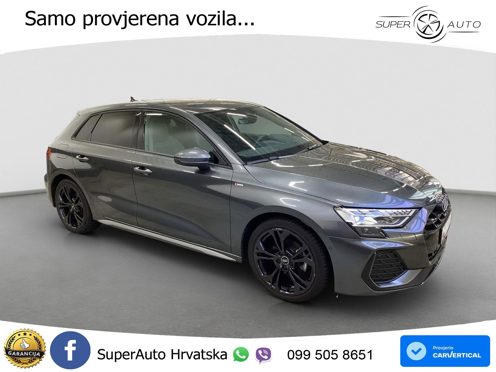 Audi A3 35 TFSI (150 KS) S tronic S line LED+GR SJED+ACC