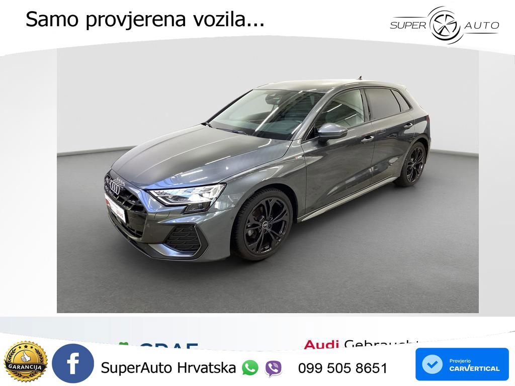 Audi A3 35 TFSI (150 KS) S tronic S line LED+GR SJED+ACC