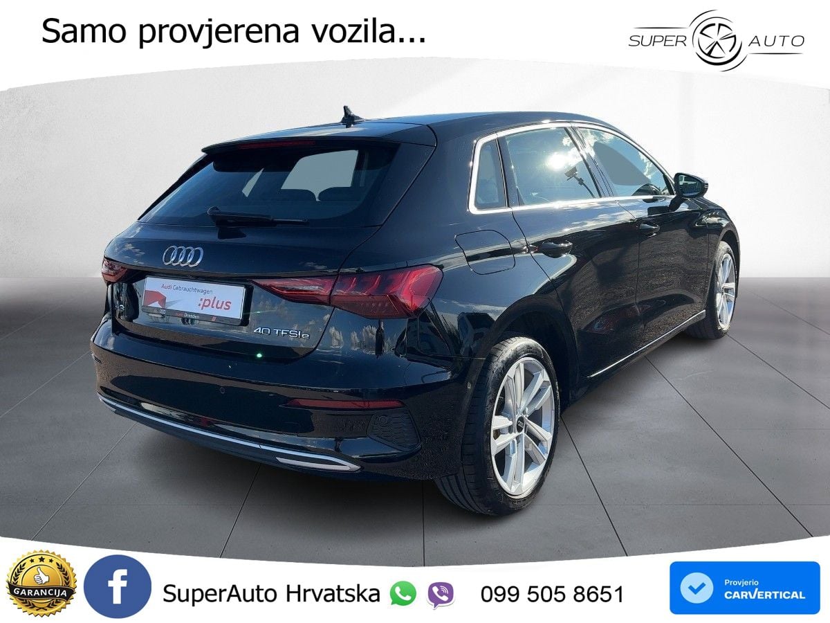 Audi A3 40 TFSIe (204 KS) S tronic advanced