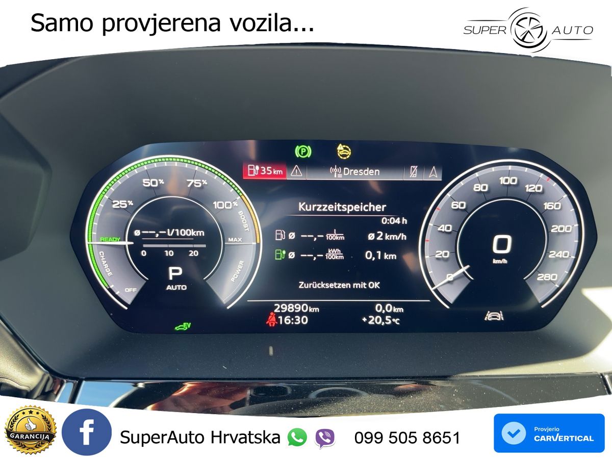 Audi A3 40 TFSIe (204 KS) S tronic advanced