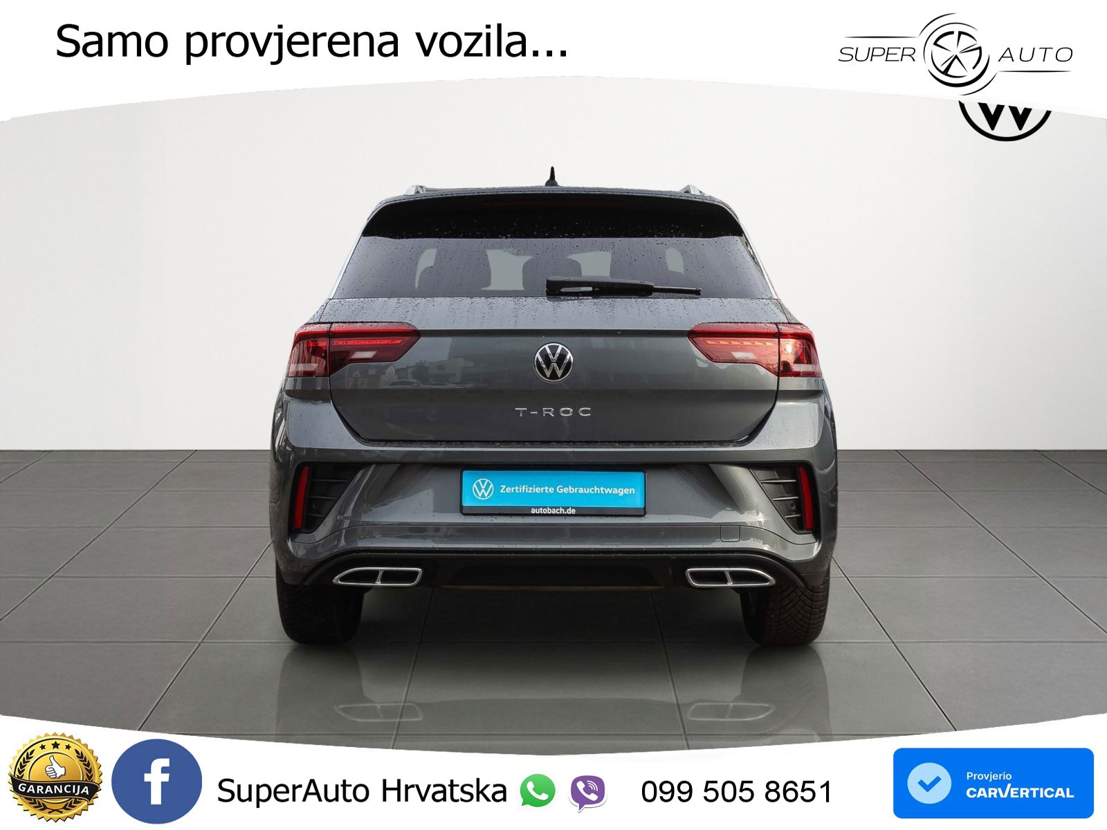 Volkswagen T-Roc I 1.5 TSI (150 KS) DSG LED+GR SJED+ACC