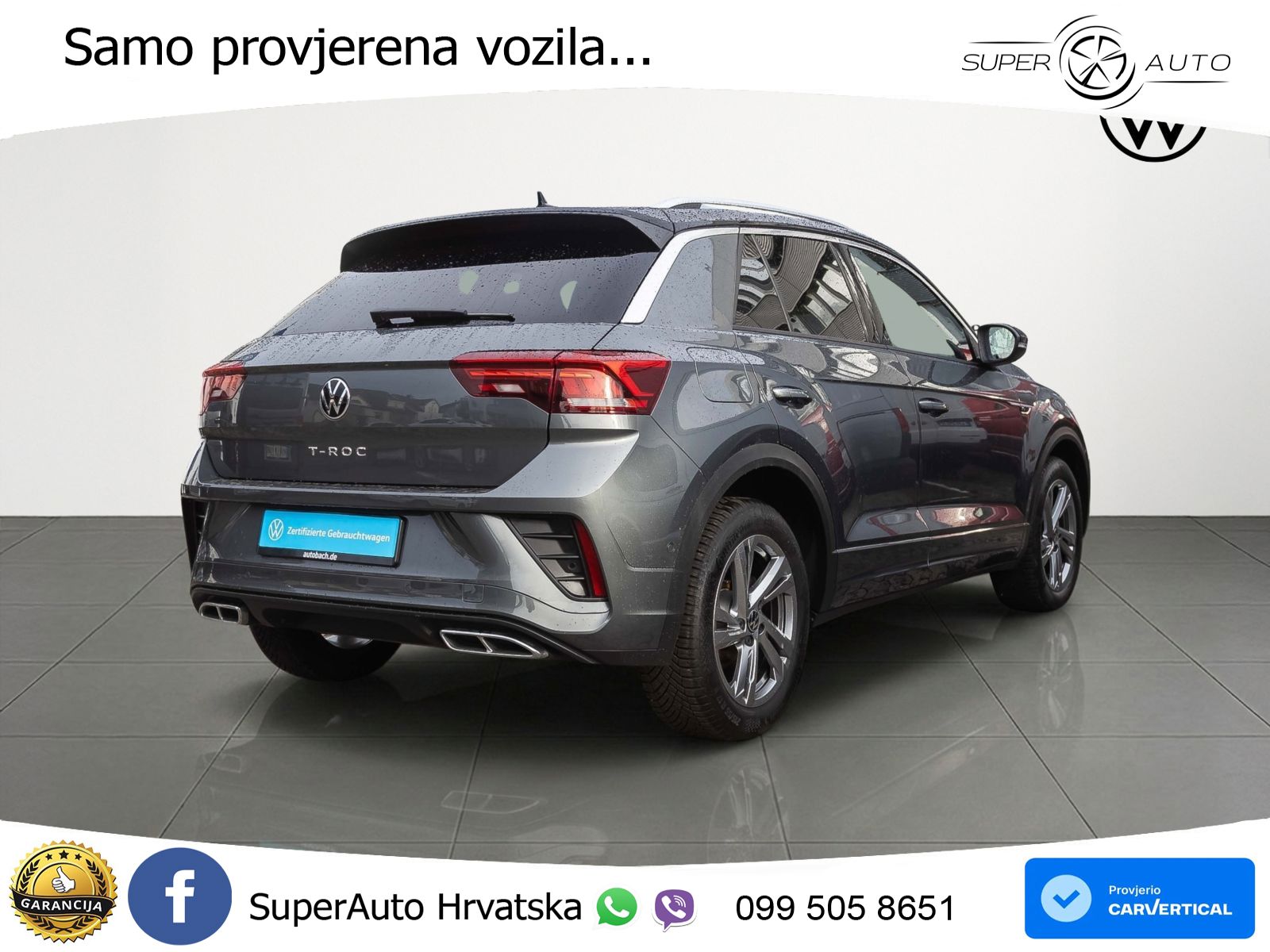 Volkswagen T-Roc I 1.5 TSI (150 KS) DSG LED+GR SJED+ACC